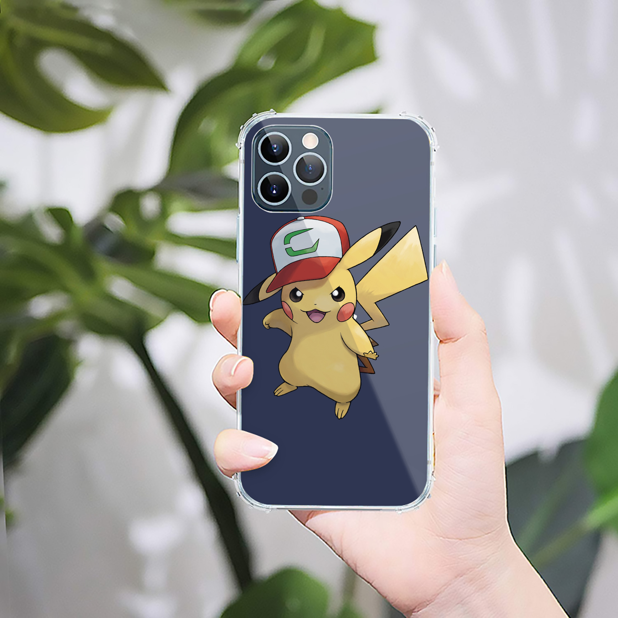 （画像用） ポケットモンスター Pokémon 【iPhone 12シリーズ対応】透明スマホケース（クリアソフトケース）